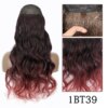 extension cheveux synthétiques sans Clip, postiche longue et lisse, noire, Blonde naturelle