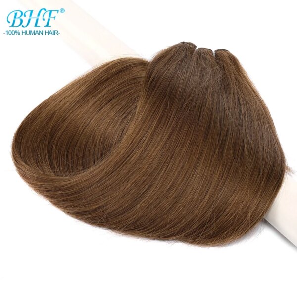 meche bresilienne naturelles Remy lisses à reflets, ombré blond miel
