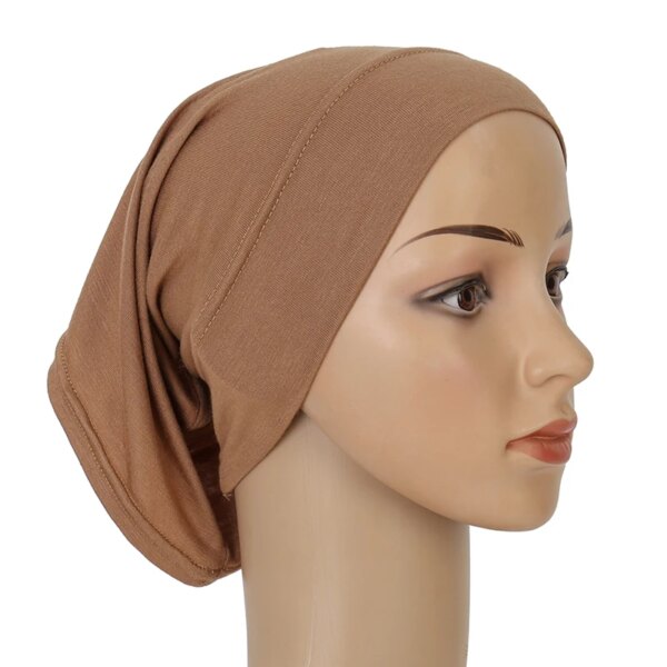 10493-64de52.jpg Hijab Turban intérieur pour femmes musulmanes, bonnets d'hijab