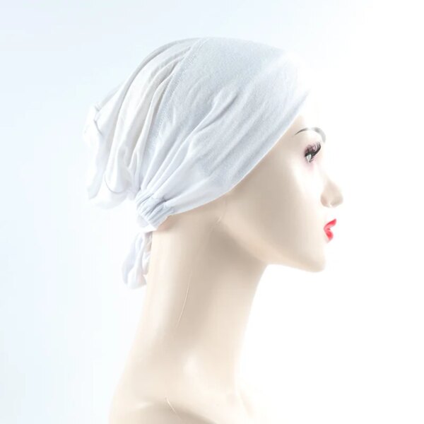 Bonnet Hijab intérieurs élastiques pour femmes musulmanes,