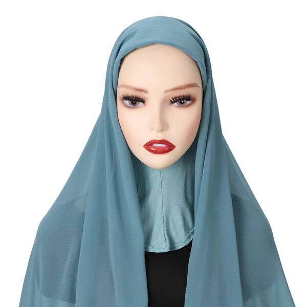 Bonnet Hijab avec Bonnet pour femmes, couvre-cou, Turban, sous-écharpe