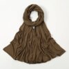 10619-7e92ba.jpg Hijab Musulman pour femmes, doux, de couleur unie, Bandana