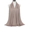 Abaya – foulard hijab en jersey de coton Modal, écharpe, turban absorbant