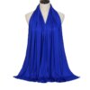 Abaya – foulard hijab en jersey de coton Modal, écharpe, turban absorbant