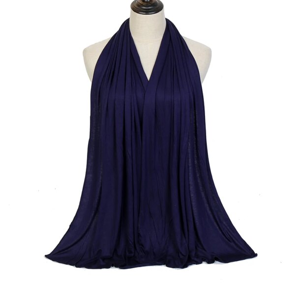 Abaya – foulard hijab en jersey de coton Modal, écharpe, turban absorbant