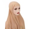 Hijab en mousseline de soie pour femmes musulmanes