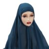 Hijab en mousseline de soie pour femmes musulmanes