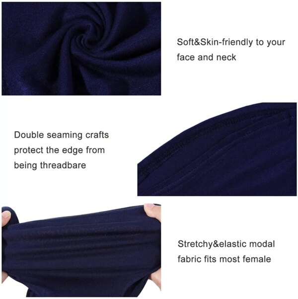 Hijab pour femmes musulmanes, voile, foulard, turban