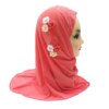 11107-ed43f1.jpg Hijab belle petite fille, hijab amira avec fleurs, pour enfants de 2 à 6 ans