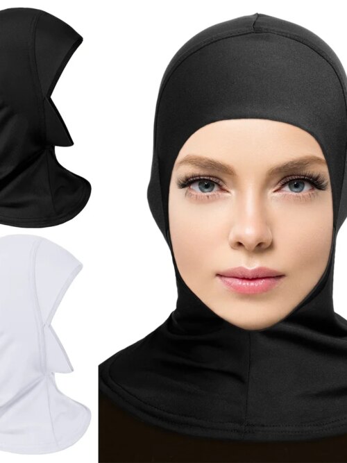 Hijab Sous-foulard musulman pour femmes, casquette Hijab en Modal