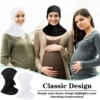 Hijab Sous-foulard musulman pour femmes, casquette Hijab en Modal