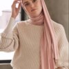 hijab jersey Écharpe Hijab en Jersey de coton pour femmes musulmanes