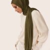 hijab jersey Écharpe Hijab en Jersey de coton pour femmes musulmanes