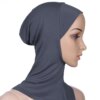 Hijab Sous-foulard musulman pour femmes, casquette Hijab en Modal