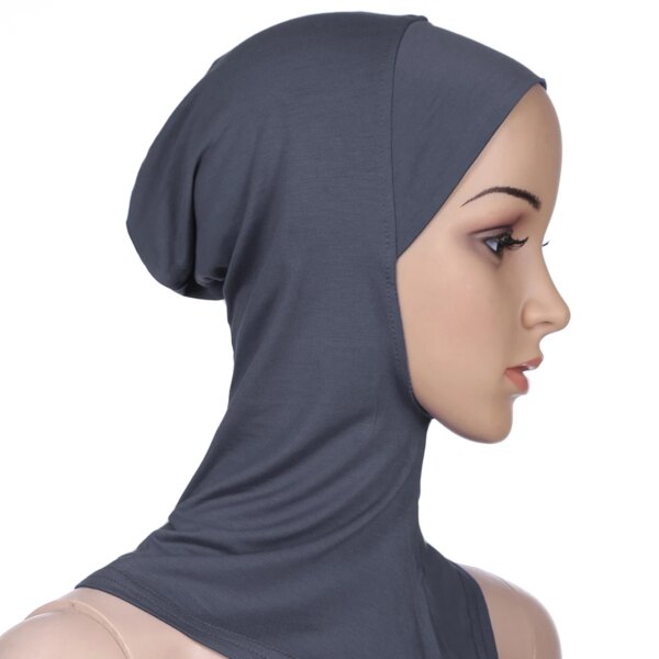 Hijab Sous-foulard musulman pour femmes, casquette Hijab en Modal