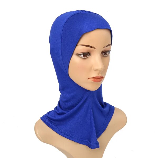 Hijab Turban musulman en coton, couverture complète, islamique