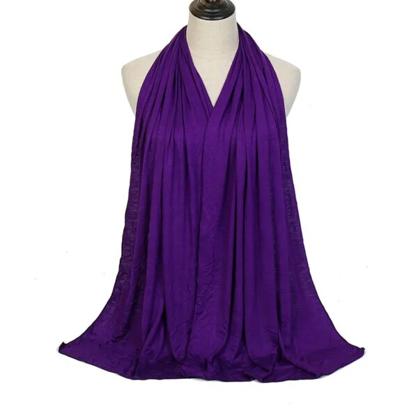 hijab jersey Écharpe Hijab en Jersey de coton pour femmes musulmanes