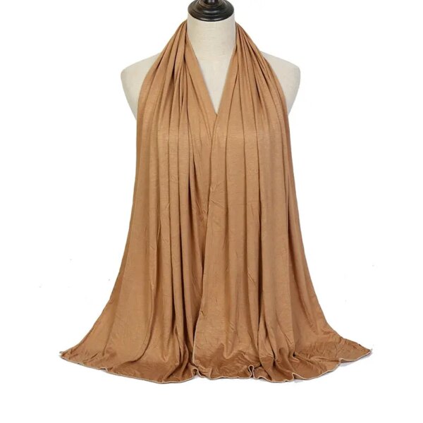 hijab jersey Écharpe Hijab en Jersey de coton pour femmes musulmanes