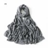 11317-905407.jpg Hijab en Jersey de coton côtelé pour femmes, Long châle musulman