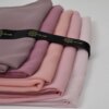 Hijab en mousseline de soie pour femmes, 72x175cm, foulard uni, mode musulmane