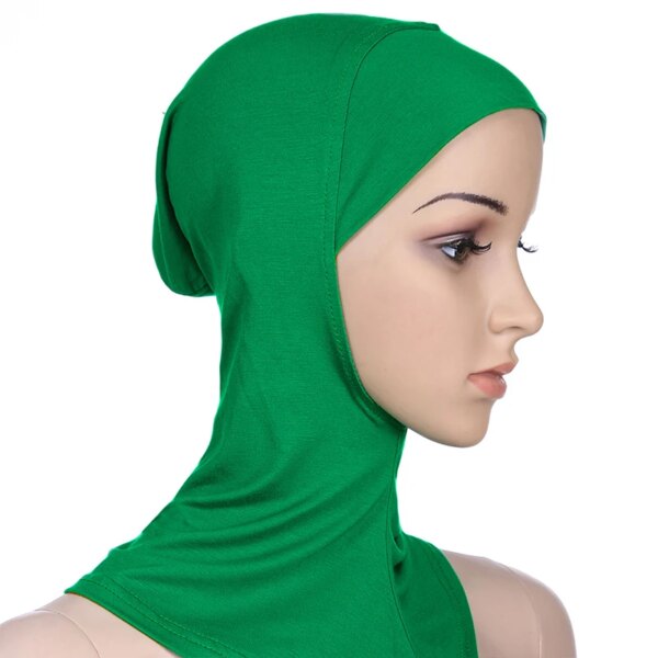 Hijab Couvre-tête Ninja musulman en coton pour femmes
