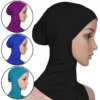 Hijab Couvre-tête Ninja musulman en coton pour femmes