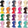 Hijab Couvre-tête Ninja musulman en coton pour femmes