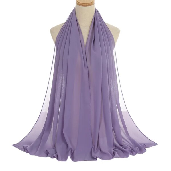 11336-d07032.jpg Hijab foulard musulmane pour femme, hijabs longue de couleur unie