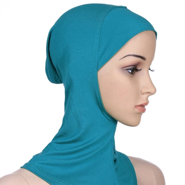 Hijab Couvre-tête Ninja musulman en coton pour femmes