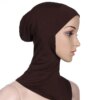 Hijab Couvre-tête Ninja musulman en coton pour femmes