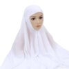 Hijab en mousseline de soie pour femmes musulmanes
