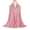 11501-a75cd4.jpg Hijab en Jersey de coton Modal pour femmes, longue écharpe, châle musulman