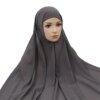 Hijab en mousseline de soie pour femmes musulmanes