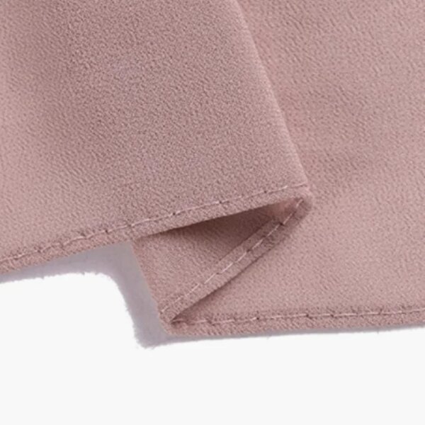Foulard Hijab en mousseline de soie pour Femme, voile musulman