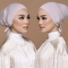 12036-b83f99.jpg hijab Turban pour femmes musulmanes, bonnets de Hijab intérieur doux en Modal