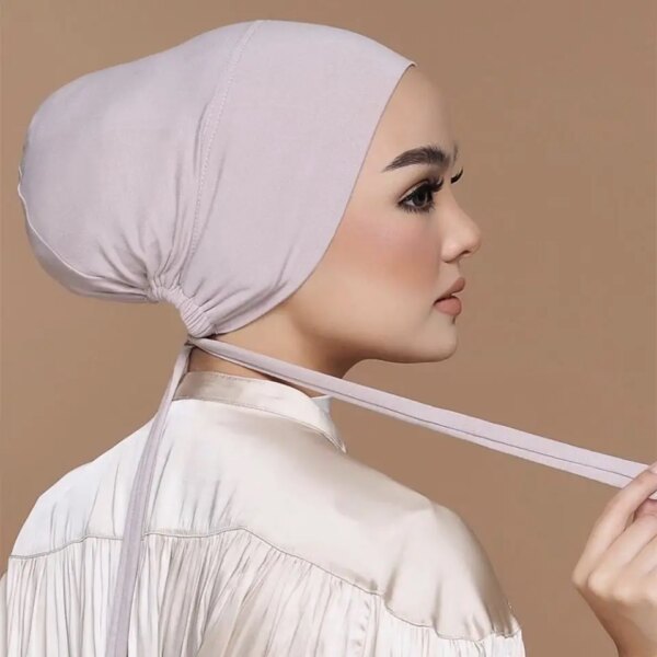 12036-bf69df.jpg hijab Turban pour femmes musulmanes, bonnets de Hijab intérieur doux en Modal