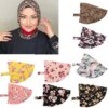 Hijab pour femmes musulmanes, casquette, couverture complète, fermeture à pression