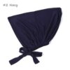 hijab Turban pour femmes musulmanes, bonnets de Hijab intérieur doux en Modal