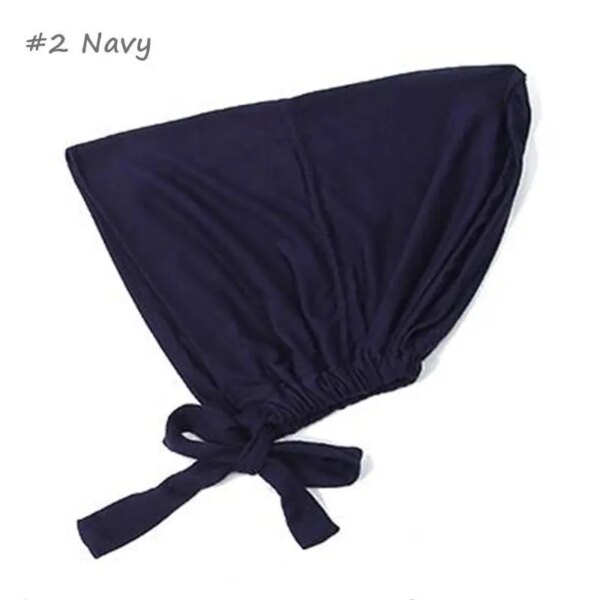hijab Turban pour femmes musulmanes, bonnets de Hijab intérieur doux en Modal