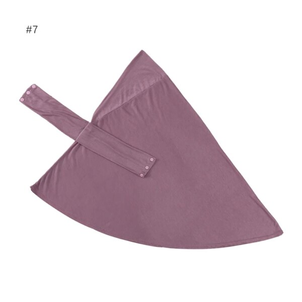 12064-b86fb6.jpg Hijab pour femmes musulmanes, casquette, couverture complète, fermeture à pression