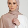 Hijab Écharpe en Jersey de coton pour femmes musulmanes