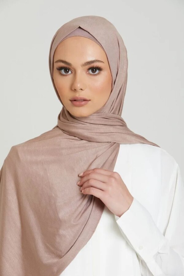 Hijab Écharpe en Jersey de coton pour femmes musulmanes
