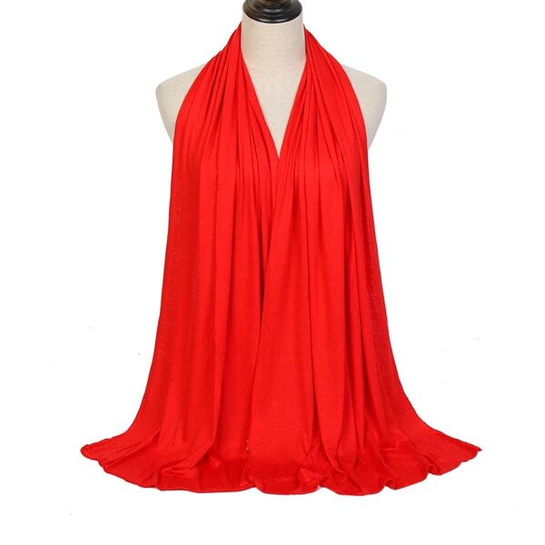 Hijab Écharpe en Jersey de coton pour femmes musulmanes
