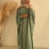 Jilbab – robe de Ramadan pour femmes musulmanes, ensemble Abaya pour femmes africaines