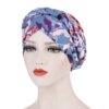 hijab Foulard de tête pour femmes musulmanes, Turban en coton solide