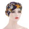 hijab Foulard de tête pour femmes musulmanes, Turban en coton solide