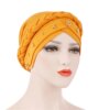 hijab Foulard de tête pour femmes musulmanes, Turban en coton solide