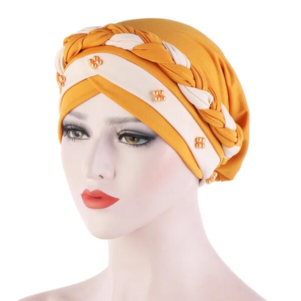 12925-34e65b.jpg Turban en coton tressé pour femmes musulmanes