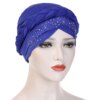 Turban en coton tressé pour femmes musulmanes