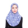 Beauté de femme musulmane, écharpe, foulard noir ninja, couverture complète
